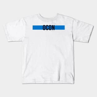 Esteban Ocon Driver Name - 2022 Season #4 Kids T-Shirt